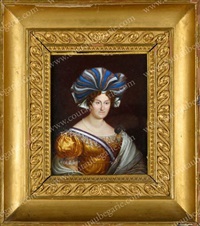 Portrait de la reine Marie-Christine de...
