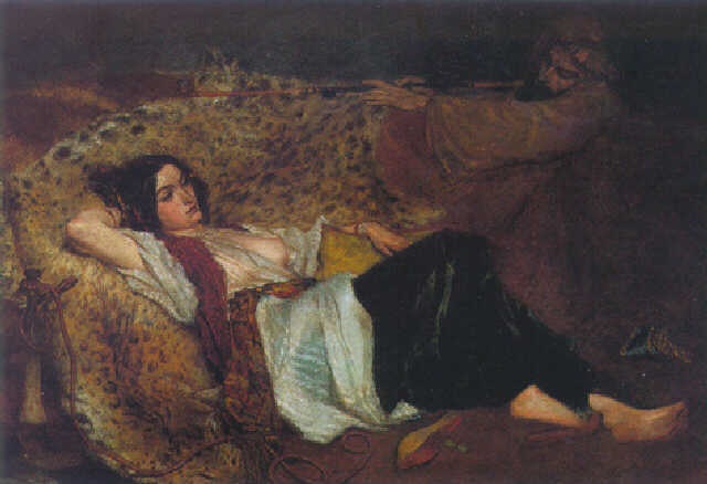 In The Opium Den By French School 19 On Artnet