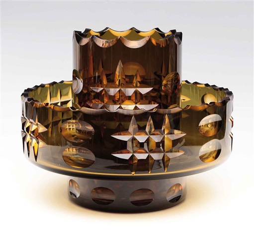 Moser Glass Vase Centerpiece By Moser Co On Artnet