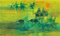 Untitled (Figure with Boars), 1963