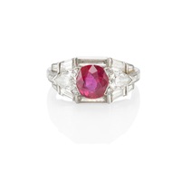J. E. CALDWELL & CO.: A PLATINUM, RUBY AND..., 1920 J. E. CALDWELL & CO.: A PLATINUM, RUBY AND..., 1920
