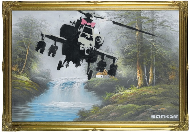 Corrupted Oil By Banksy On Artnet Corrupted Oil By Banksy