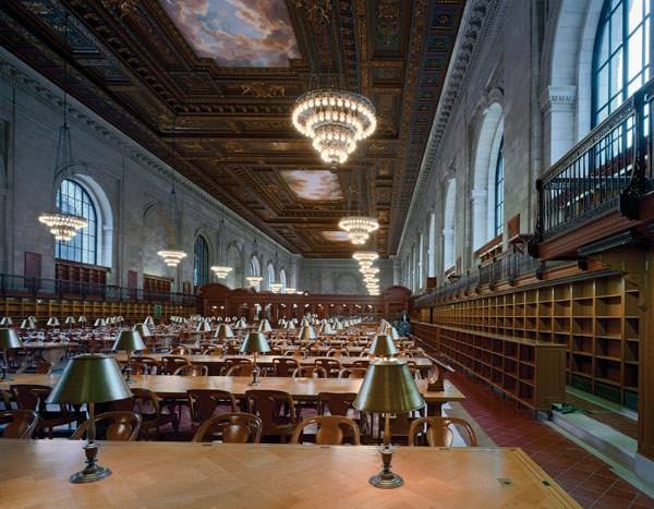 New York Public Library Reading Room New York By Robert