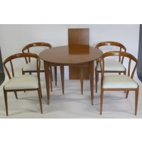 Midcentury Table And 4 Chairs By Singer Gio Ponti On Artnet