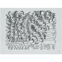 HUNDREDS AND HUNDREDS, HERDS OF CARIBOU, 1975 HUNDREDS AND HUNDREDS, HERDS OF CARIBOU, 1975