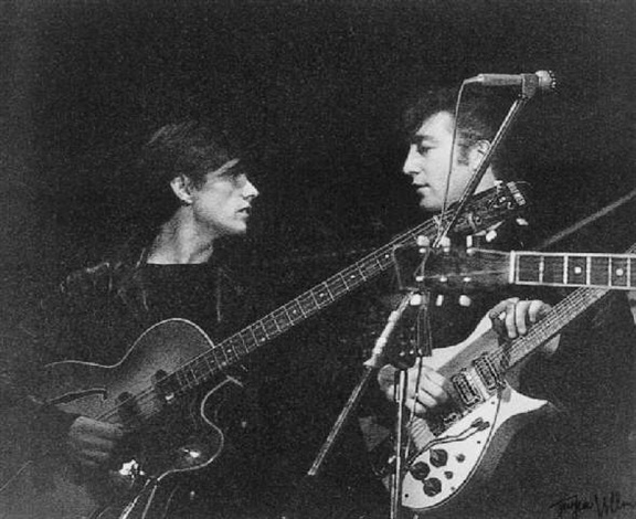 John Lennon Und Stuart Sutcliffe By Jurgen Vollmer On Artnet