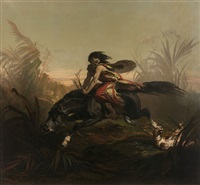 Gaucho chassant un jaguar