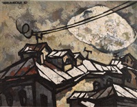Roofs in Priluki, 1967