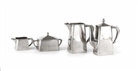 Vierteiliges Jugendstil-Kaffeeservice, Fa...., 1905