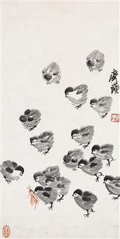 群鸡图