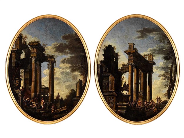 Alexander Der Grosse Empfangt Die Familie Des Darius Sowie Alexander Der Grosse Im Begriff Das Pferd Bukephalos Zu Zahmen By Giovanni Paolo Panini On Artnet
