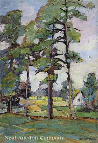 Cabin Among The Pines By Irma Sompayrac On Artnet