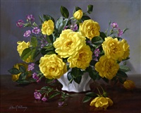 Roses in a vase