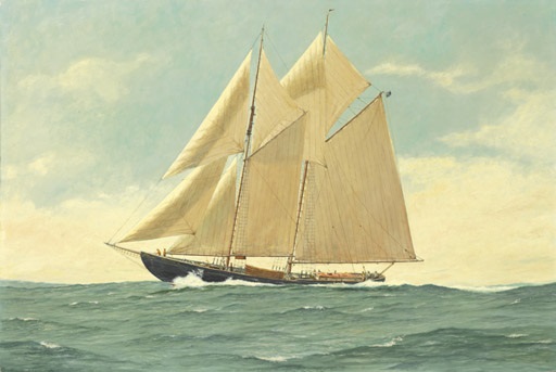 grand banks fishing schooner