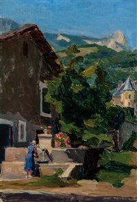 Landscape Near Saint-Paul de Vence, France