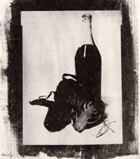 Nature morte à la bouteille, 1961, 1961