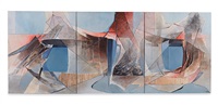 Megalith (Triptych), 1976