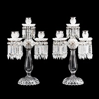 Hawkes, Rare Pair of American Brilliant Period... Hawkes, Rare Pair of American Brilliant Period...