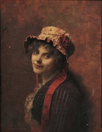 Portrait of a woman in a ruffled cap, 1892 Portrait of a woman in a ruffled cap, 1892