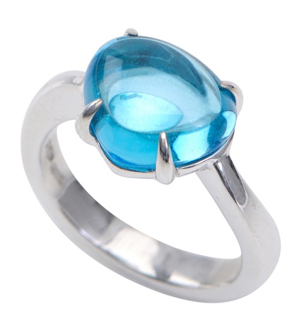 bvlgari topaz ring