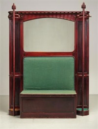 A coat-stand (“Wandkleiderstock”,..., 1908