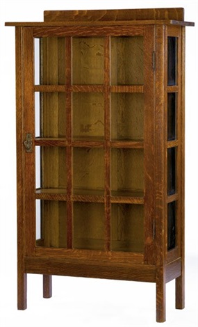 Single Door China Cabinet By Gustav Stickley On Artnet