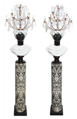 Floor Standing Candelabra By Piero Fornasetti On Artnet