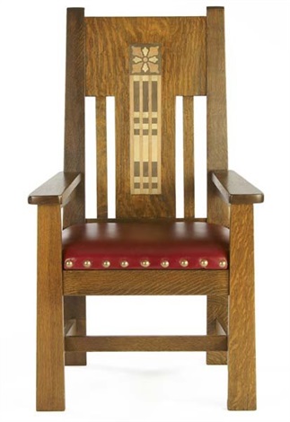 Tall Back Armchair By Of The Crafters On Artnet Tall Back Armchair By Of The