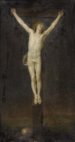 Jesus Am Kreuz By Anonymous Flemish 17 18 On Artnet