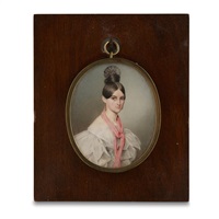 A fine and important portrait miniature of..., 1831 A fine and important portrait miniature of..., 1831