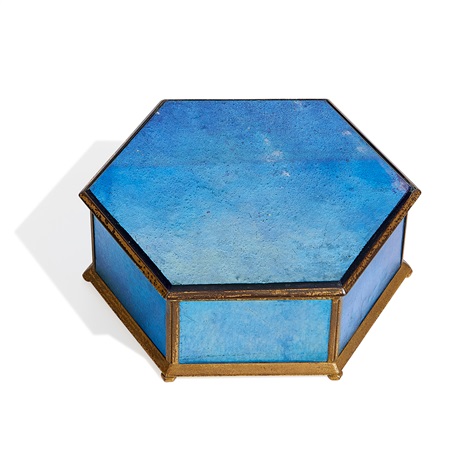 Hexagonal Dresser Box By Tiffany Furnaces On Artnet