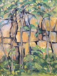 Muret (after Paul Cézanne), 1994
