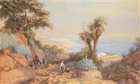 En quittant la baie d'Alger, 1857