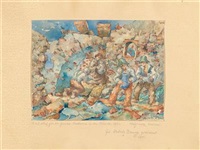 Madonna in der Ruine, 1922