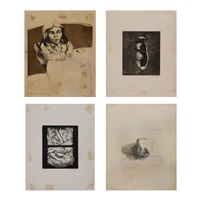 A Group of Four Artworks, 1977