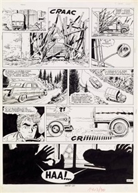 Marc d'acier planche originale n°37