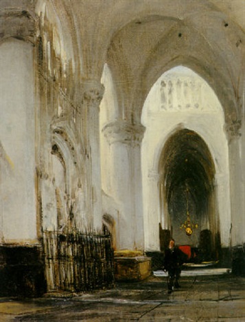 The interior of a church in Breda by Johannes Bosboom on artnet The interior of a church in Breda by Johannes Bosboom on artnet