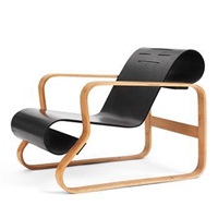 An armchair 