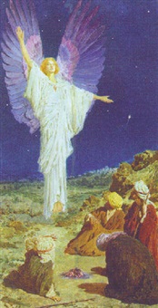 The angel appearing to the shepherds, 1906–1906 The angel appearing to the shepherds, 1906–1906