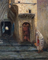 Rue de la casbah d'Alger, 1897