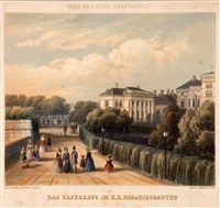 27. Das Caffehaus im k. k. Paradiesgarten, 1850 27. Das Caffehaus im k. k. Paradiesgarten, 1850