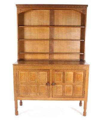 A Don Craven Boroughbridge English Oak Welsh Dresser By Don Craven