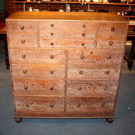 Scotch Limed Chest Of Drawers By Heals London On Artnet