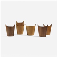 Wastepaper baskets (set of 6), 1965