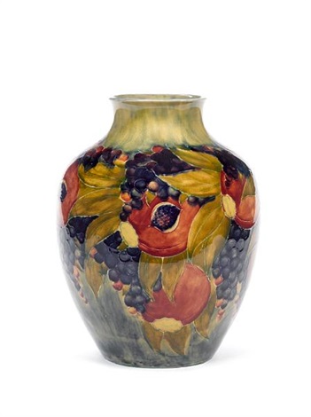 Pomegranate Vase By William Moorcroft On Artnet