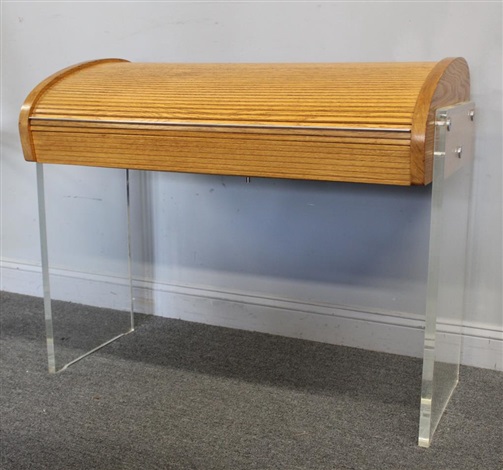 Midcentury Vladimir Kagan Roll Top Desk By Vladimir Kagan On Artnet