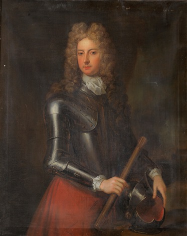 Portrait of James Butler, 2nd Duke of Ormond, wearing armour, his left