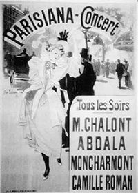 Parisiana-concert, 1900