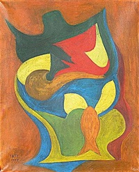 Composition abstraite, 1957