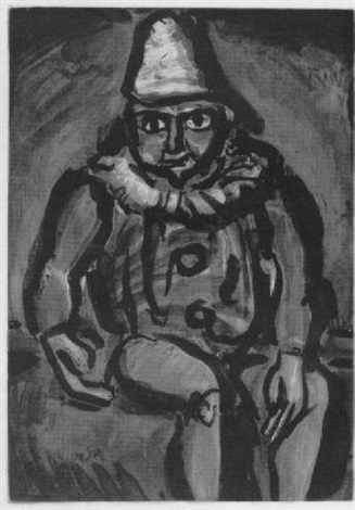Le Vieux Clown From Andre Suares Cirque Paris Ambroise Vollard 1931 C R 2 By Georges Rouault On Artnet